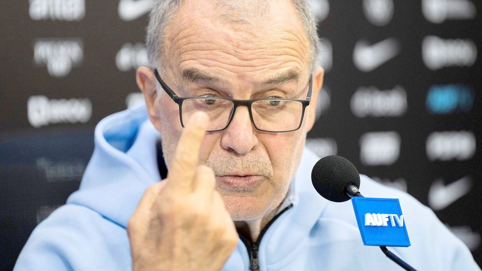 Marcelo Bielsa hält gar nichts von der Neuerung. (Archivbild) Foto: Matilde Campodonico