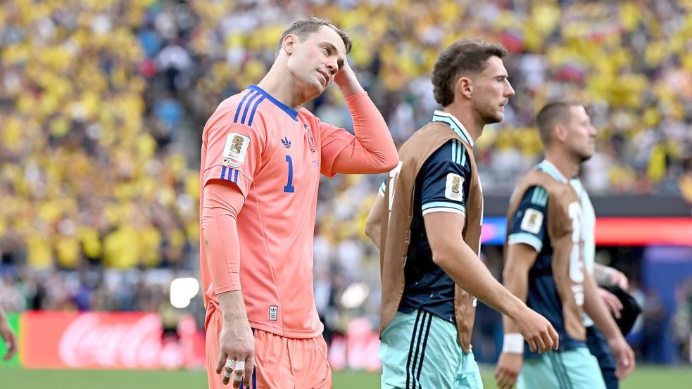 Manuel Neuer ist bei der WM Großtaten noch schuldig geblieben. Foto: Federico Gambarini/dpa