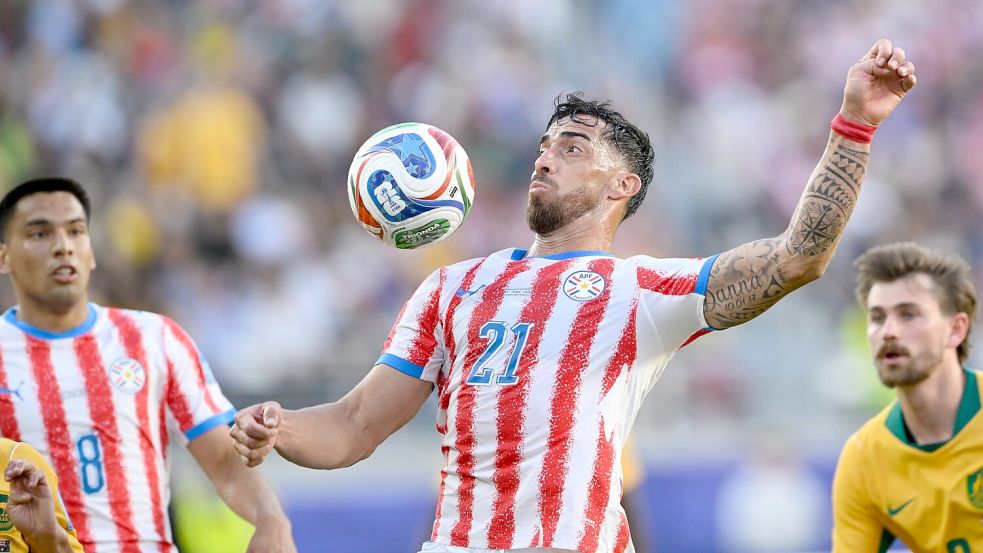 Paraguay ist der deutsche Gegner im Sechzehntelfinale. Foto: Eakin Howard