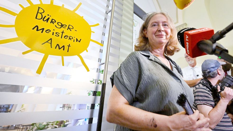 Es ist der zweite Wahlsieg der KPÖ in Folge in Graz. 2021 hatte Elke Kahr überraschend die ÖVP aus dem Bürgermeister-Amt verdrängt. Foto: Hans Klaus Techt