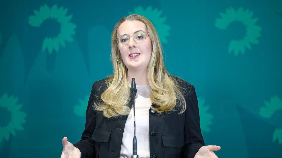 Die Regierung muss jetzt etwas für den Hitzeschutz tun, fordert die Grünen-Fraktionschefin Katharina Dröge. (Archivbild) Foto: Hendrik Schmidt