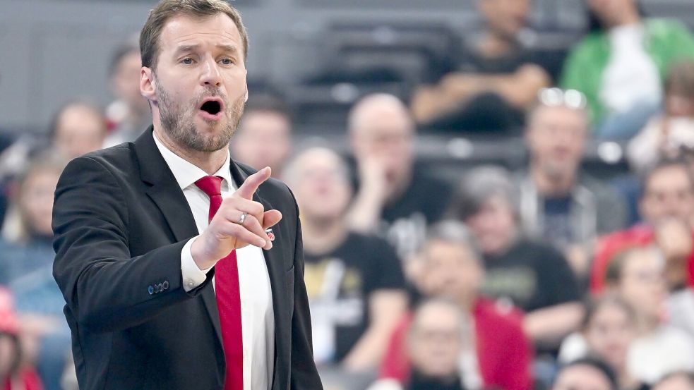 Anton Gavel übernimmt die Münchner Basketballer. (Archivbild) Foto: Sven Hoppe