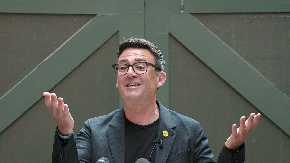 Es gilt als so gut wie sicher, dass Burnham Starmer beerben wird. Foto: Alastair Grant