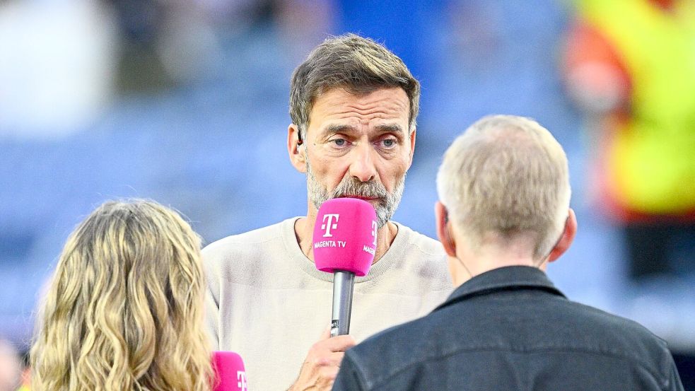 Jürgen Klopp ist zufrieden mit seinem aktuellen Job. Foto: Tom Weller/dpa