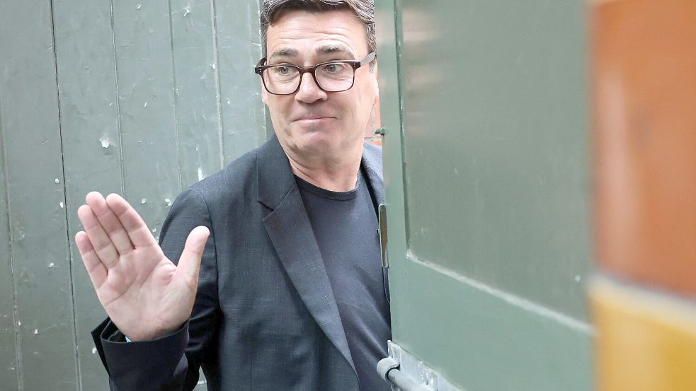 Heute noch Manchester, demnächst London: der Labour-Hoffnungsträger Andy Burnham wird aller Voraussicht nach Nachfolger des zurückgetretenen Keir Starmer. Foto: AFP/Toby Shepheard
