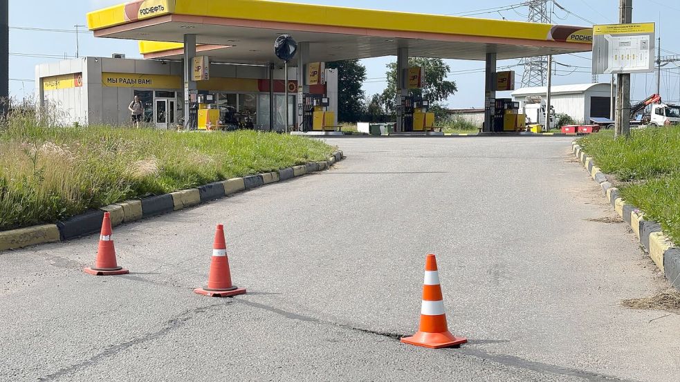 Kraftstoffengpässe schaden der russischen Wirtschaft. Foto: Dmitri Lovetsky
