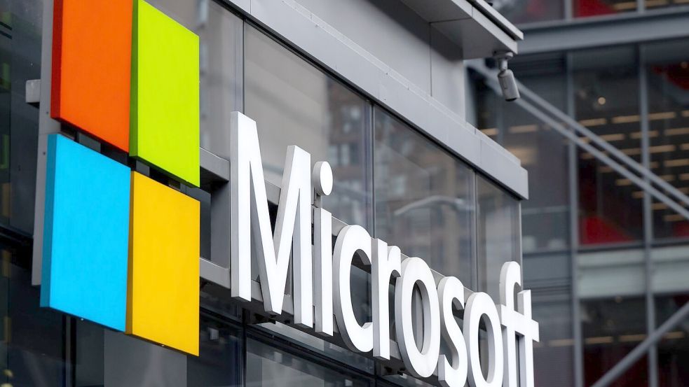 Microsoft-Logo. Foto: Sven Hoppe