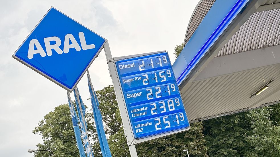 Die 2-Euro-Marke wurde am 1. Juli 2026 wieder geknackt. Foto: Klaus Ortgies