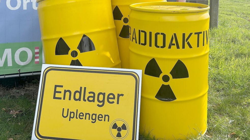 Ein mögliches Atommüll-Endlager beschäftigte nun auch den Gemeinderat in Uplengen. Symbolfoto: Lars Löschen/Archiv
