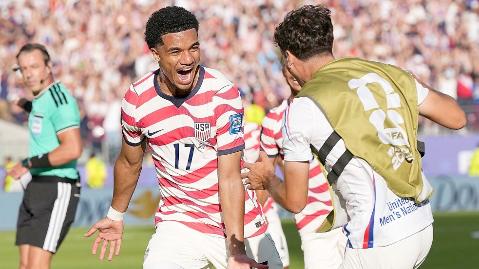 Malik Tilmann war einer der besten Spieler der USA. Foto: Martin Meissner