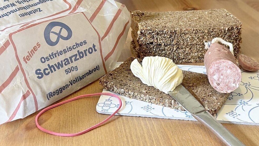 Ein echter Klassiker in Ostfriesland: das Schwarzbrot. Foto: Klaus Ortgies