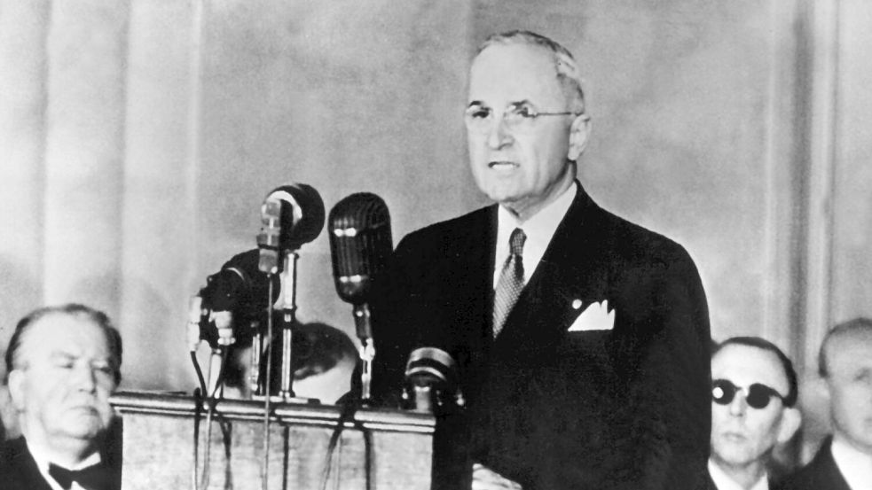 Das „S“ in Harry S. Truman steht für keinen Namen. (Archivbild) Foto: picture-alliance / dpa