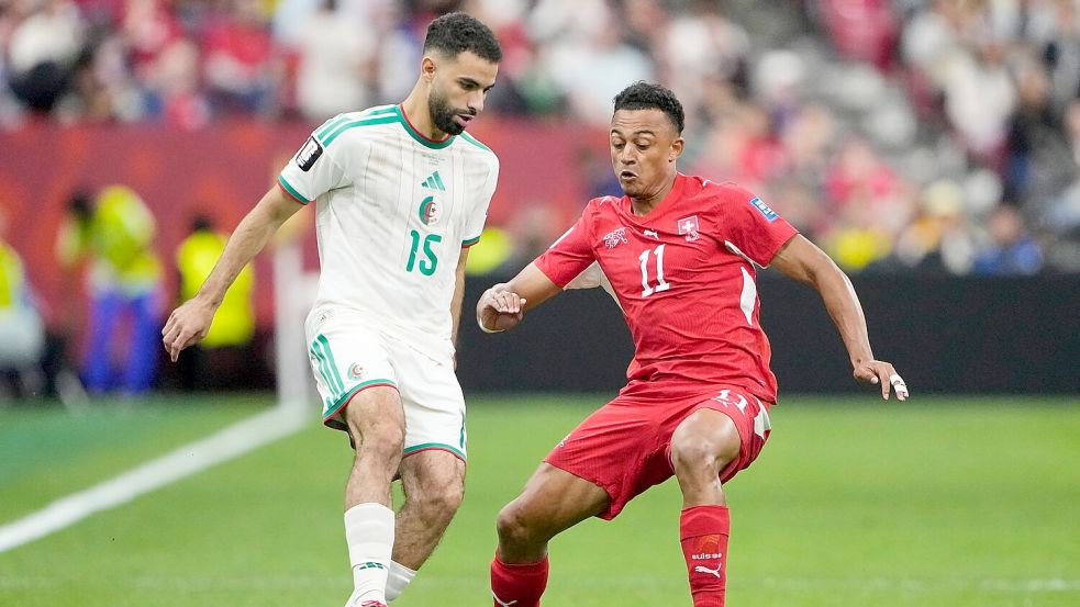Für Algerien war es das erste K.-o.-Spiel seit 2014. Foto: Lindsey Wasson