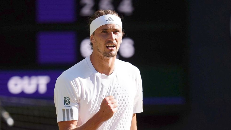 Alexander Zverev erfüllte seine nächste Pflichtaufgabe. Foto: John Walton