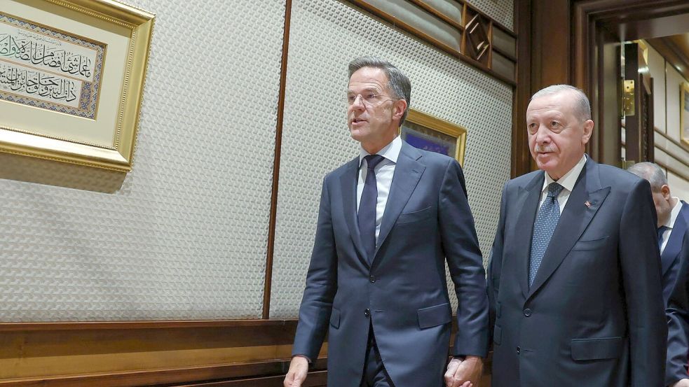 Beim Gipfel in Den Haag 2025 gelang es Nato-Generalsekretär Mark Rutte, den Gipfel zu einem Erfolg zu machen. Gelingt das in diesem Jahr auch mit Gastgeber Erdogan? Foto: Uncredited