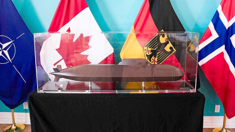Der Kieler Marineschiffbauer TKMS baut zwei Dutzend U-Boote für Deutschland, Norwegen und Kanada. Foto: Justin Tang