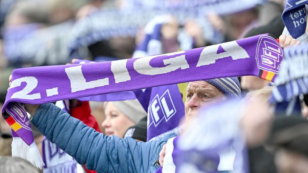 Die ersten beiden Spieltage in der 2. Bundesliga wurden zeitgenau angesetzt. Der VfL Osnabrück darf zweimal an einem Samstag ran. Foto: IMAGO/osnapix/Michael Titgemeyer