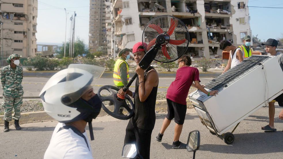 Viele Menschen haben ihr Zuhause verloren. Foto: Ariana Cubillos