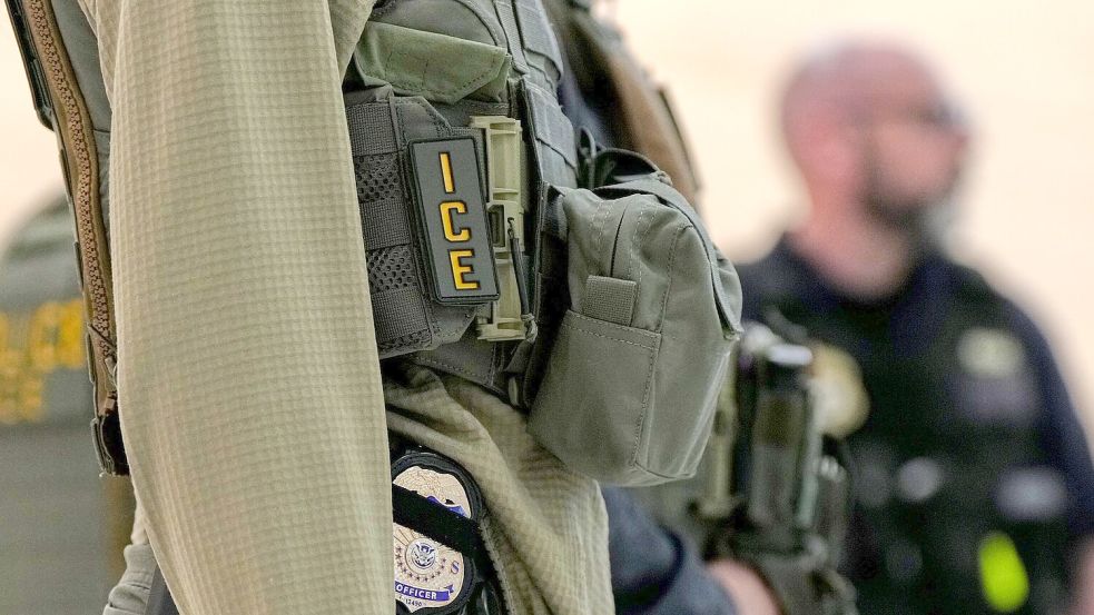 Tödlicher ICE-Einsatz: Sohn erhebt Vorwürfe. (Archivbild) Foto: Angelina Katsanis/AP/dpa
