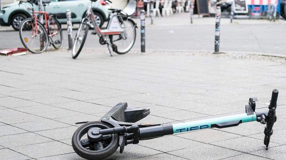 Die Zahl der Unfälle mit E-Rollern hat zugenommen. (Symbolbild) Foto: Jens Kalaene