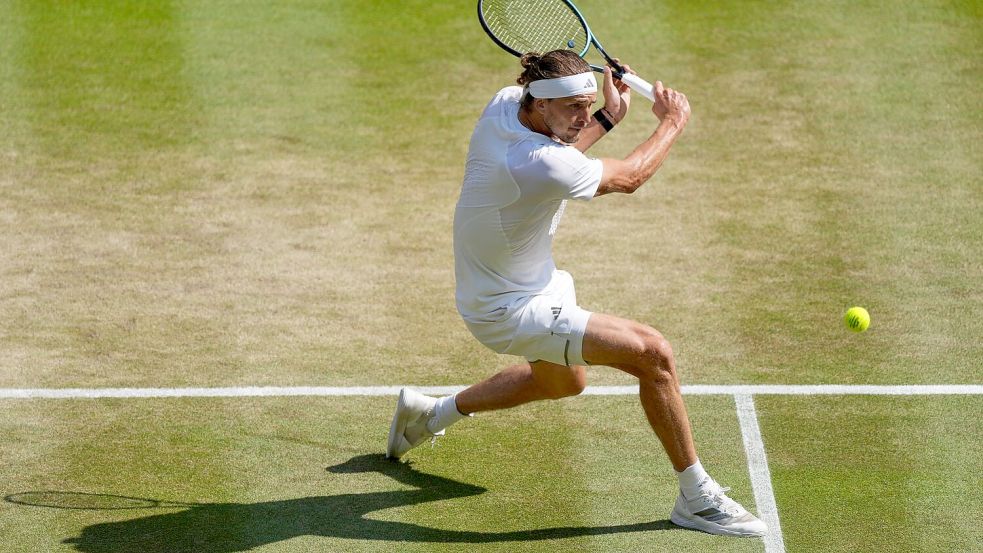 Alexander Zverev spielt auch auf Rasen stark. Foto: Kirsty Wigglesworth