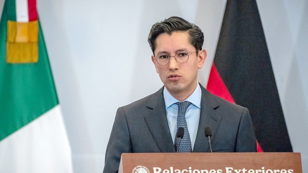 Mexikos Außenminister Roberto Velasco sagt, man werde nun auch juristisch auf die Vorfälle reagieren. (Archivbild) Foto: Michael Kappeler/dpa