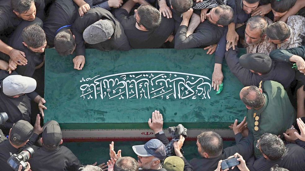 An den tagelangen Trauerzeremonien nahmen nach staatlichen Angaben im Iran Millionen Menschen teil. (Archivbild) Foto: Uncredited