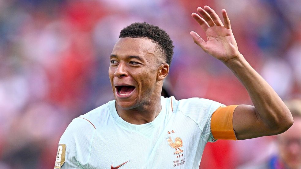 Hat bei dieser WM schon acht Tore erzielt: Kylian Mbappé. Foto: Tom Weller/dpa