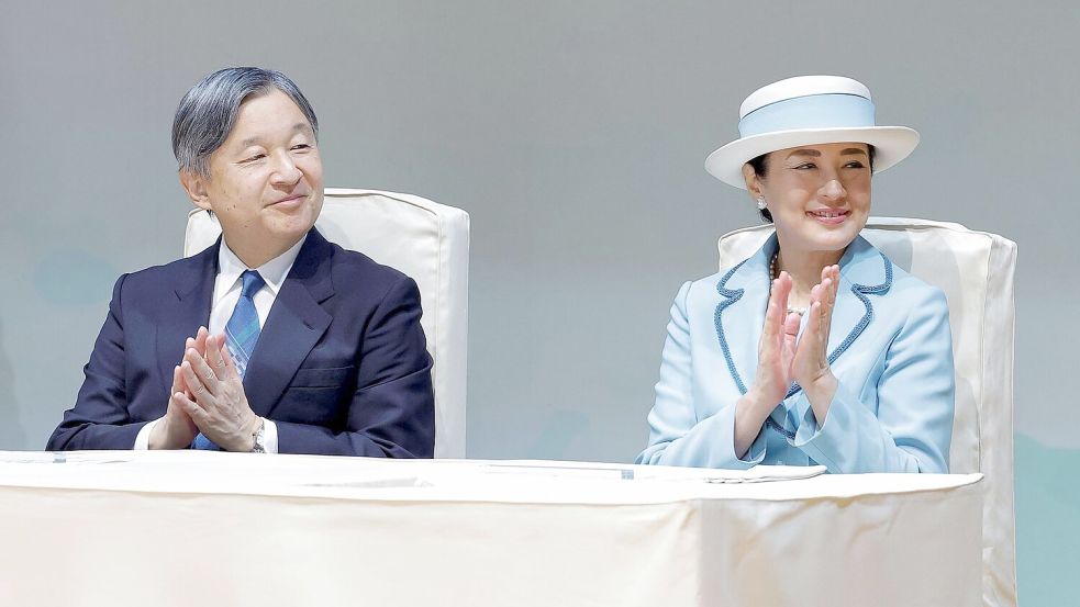 Für Frauen gibt es keinen Weg auf den japanischen Kaiserthron. (Archivbild) Foto: ---/kyodo/dpa