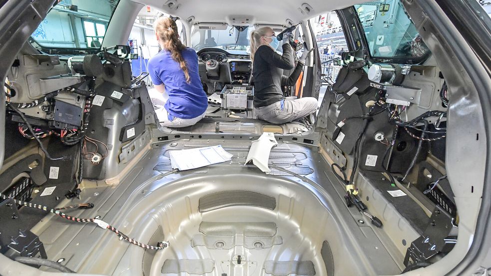 Noch wird in Emden produziert, ab Freitag ruht allerdings die Produktion für acht Arbeitstage. Foto: Ortgies/Archiv