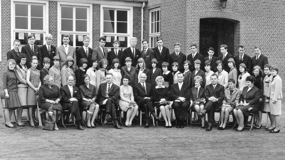 Ein Archivfoto von 1966, von der Realschule Rhauderfehn veranlasst. Foto: privat