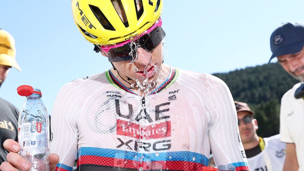 Seit Beginn der Tour sind die Temperaturen extrem. (Archivbild) Foto: Anne-Christine Poujoulat