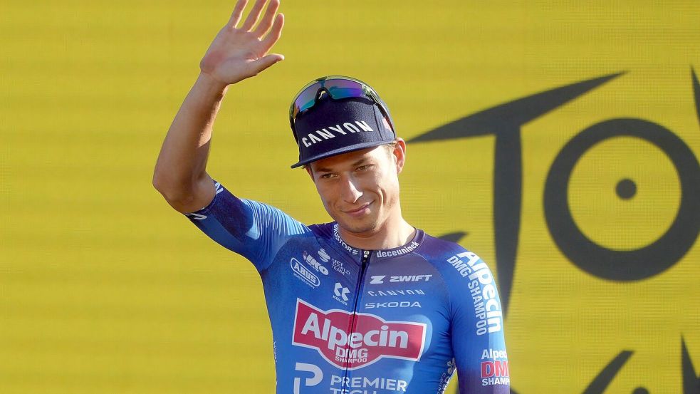 Der belgische Sprinter Jasper Philipsen. (Archivbild) Foto: Thibault Camus