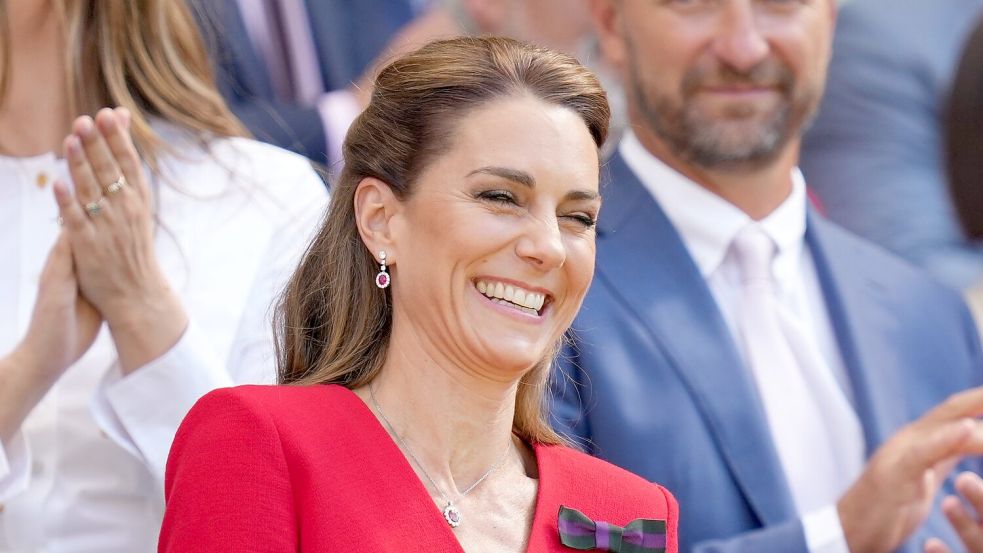 Prinzessin Kate schaute sich das Frauen-Finale an. Foto: Kirsty Wigglesworth