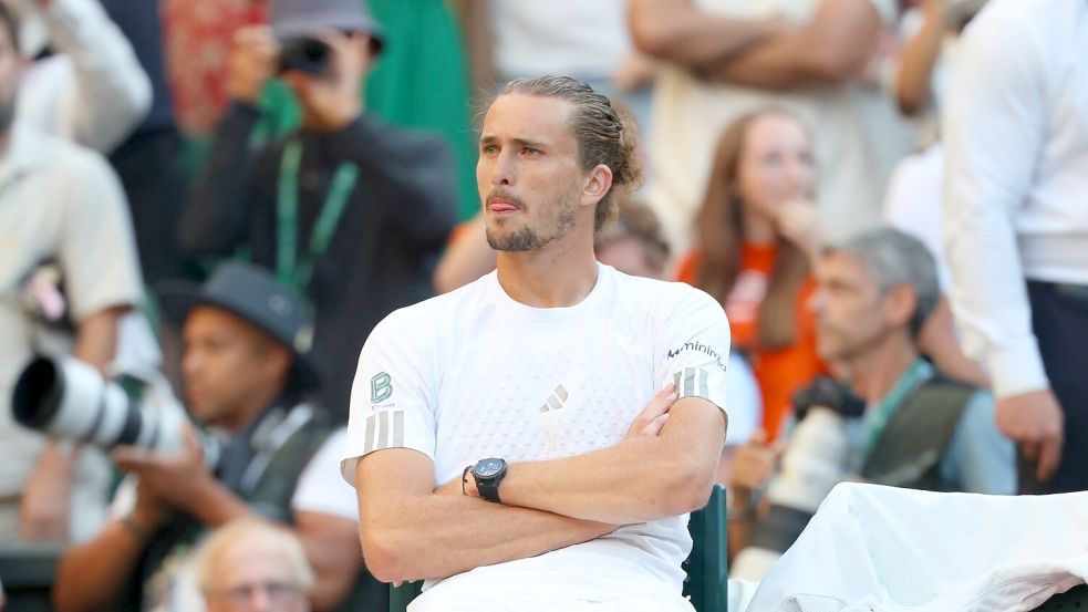 Das Wimbledon-Finale endete nicht so, wie es sich Zverev gewünscht hatte. Foto: Frank Molter/dpa