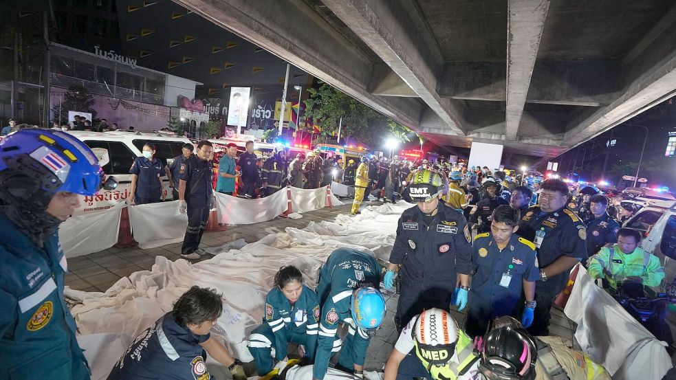 Die meisten Opfer sollen an Rauchvergiftungen gestorben sein. Foto: Sakchai Lalit/AP/dpa