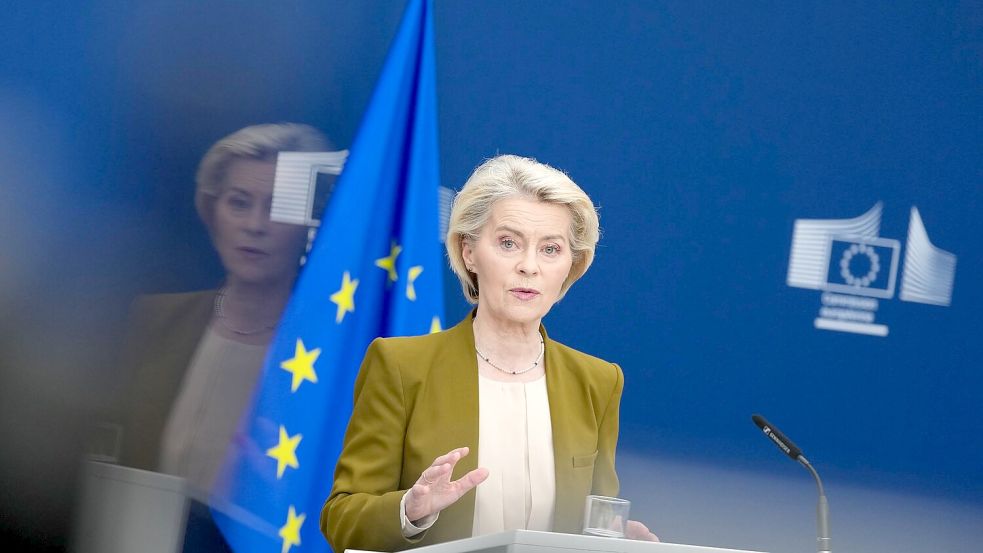 EU-Kommissionspräsidentin Ursula von der Leyen machte den großen Online-Plattformen zuletzt schwere Vorwürfe. (Archivbild) Foto: Virginia Mayo