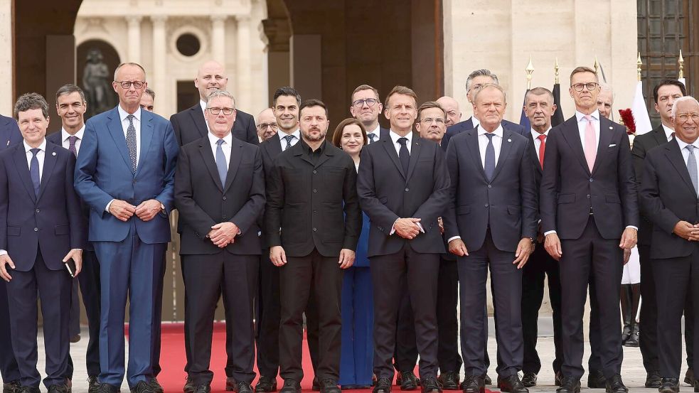 Die Koalition der Willigen hat in Paris über die weitere Unterstützung der Ukraine beraten. Foto: Teresa Suares