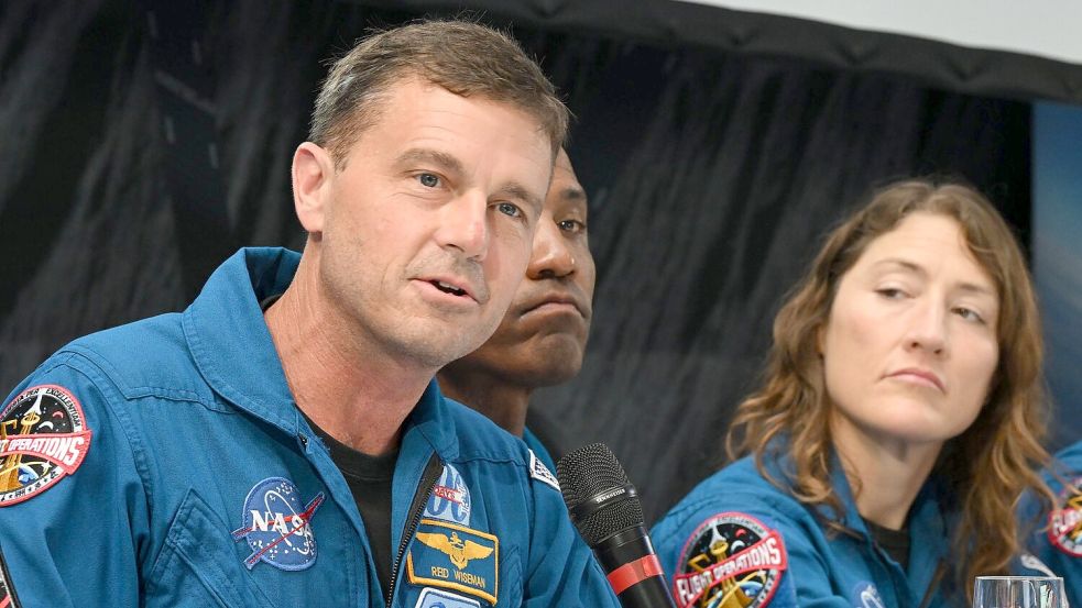 Die Artemis-Astronauten sind extra nach Bremen zu kommen, um sich bei den Ingenieuren zu bedanken. Foto: Carmen Jaspersen