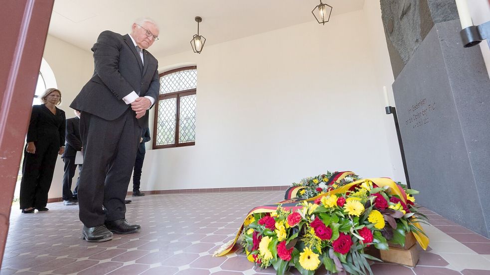 Auch das Staatsoberhaupt kommt zum Gedenken. Foto: Boris Roessler