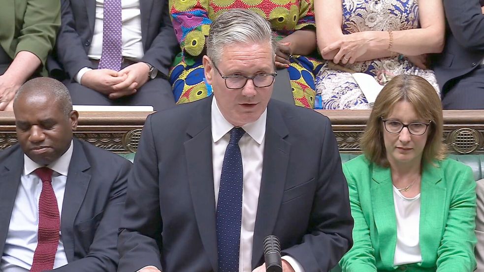 Der Noch-Premierminister wirkte gelöst. Foto: House Of Commons/Uk Parliament
