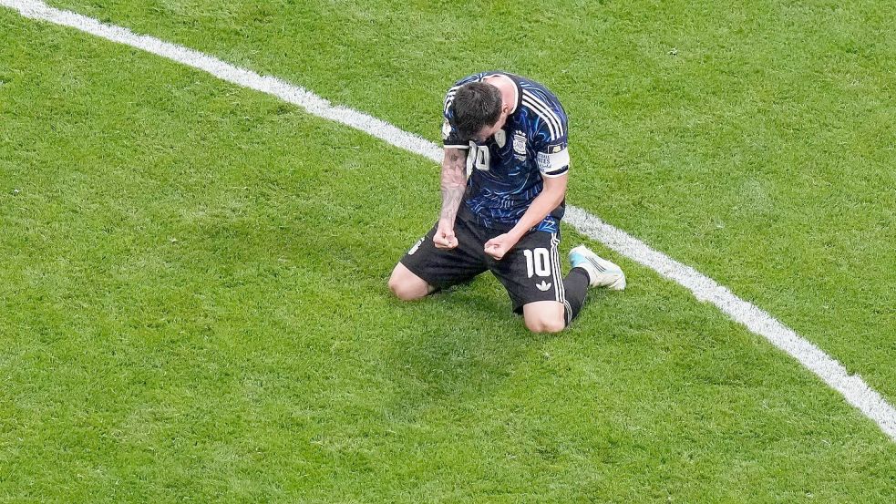 Er schreit seine Freude heraus. Foto: Lynne Sladky