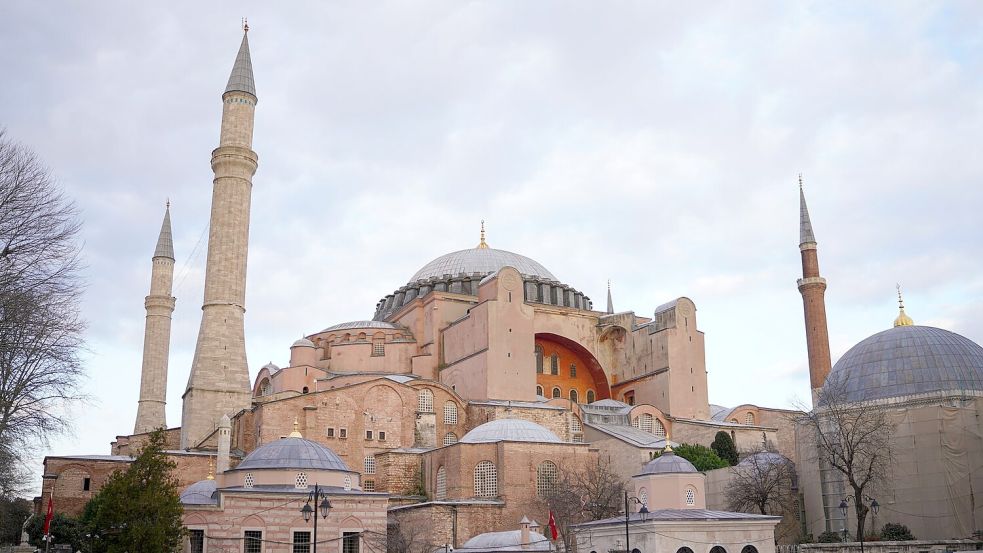 Die Hagia Sophia in Istanbul war einst eine Kathedrale. (Archivbild) Foto: Tunahan Turhan