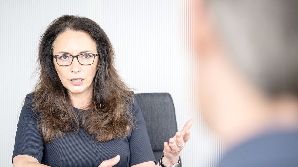 DGB-Chefin Yasmin Fahimi fordert mehr Vorkehrungen gegen Hitze-Gefahren. (Archivfoto) Foto: Hannes P Albert