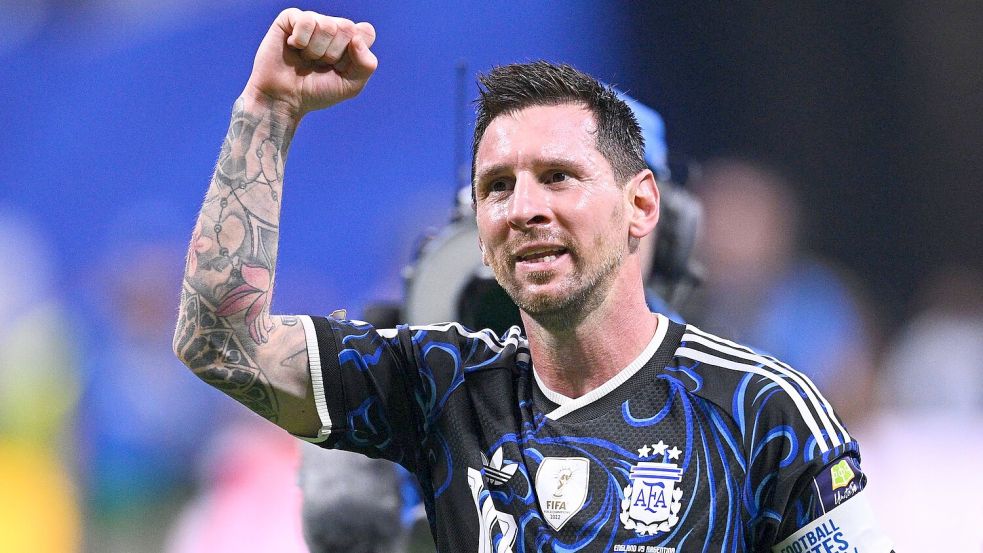 War bereits achtmal Weltfußballer: Lionel Messi. Foto: Tom Weller/dpa