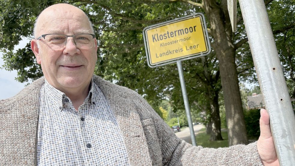 Klostermoors Ortsbürgermeister Kai-Uwe Zeusel nennt Gründe, die für eine Bürgerliste zur Ortsratswahl sprechen. Foto: Marion Janßen