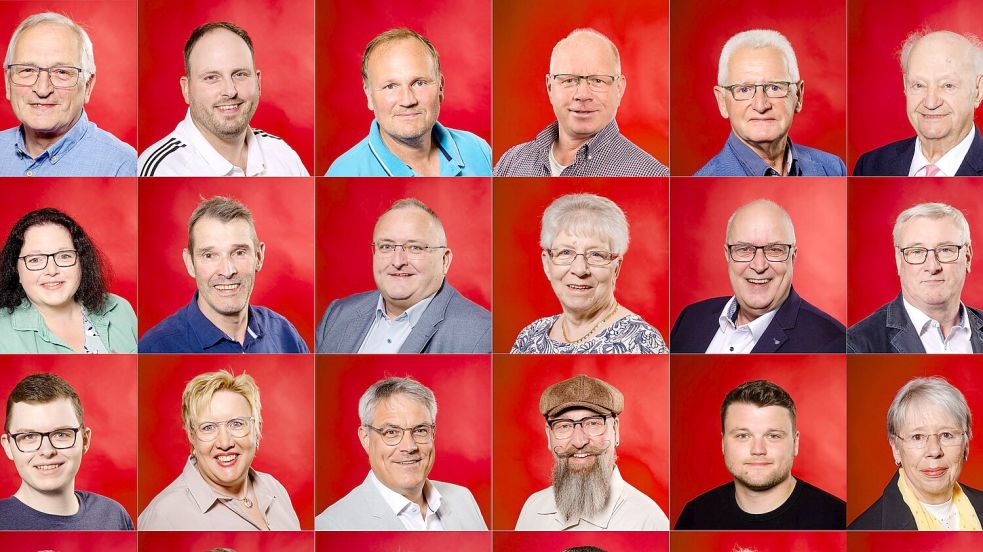 Diese Collage aus Portraitbildern zeigt einige der SPD-Kandidaten, die für den Gemeinderat Westoverledingen kandidieren. Collage: SPD Westoverledingen