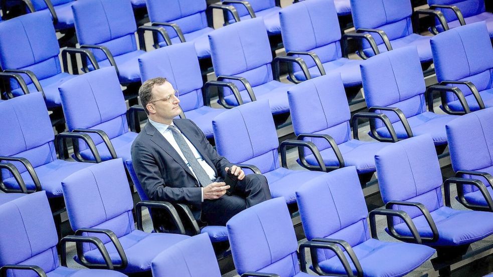 Der CDU-Politiker Jens Spahn trat am Samstag als Unionsfraktionschef zurück. (Archivfoto) Foto: Kay Nietfeld/dpa