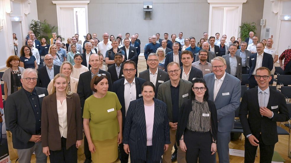 Viele Teilnehmenden nahmen an der Gründungsveranstaltung der Regional Skills Partnership (RSP) teil. Foto: Niedersächsische Staatskanzlei