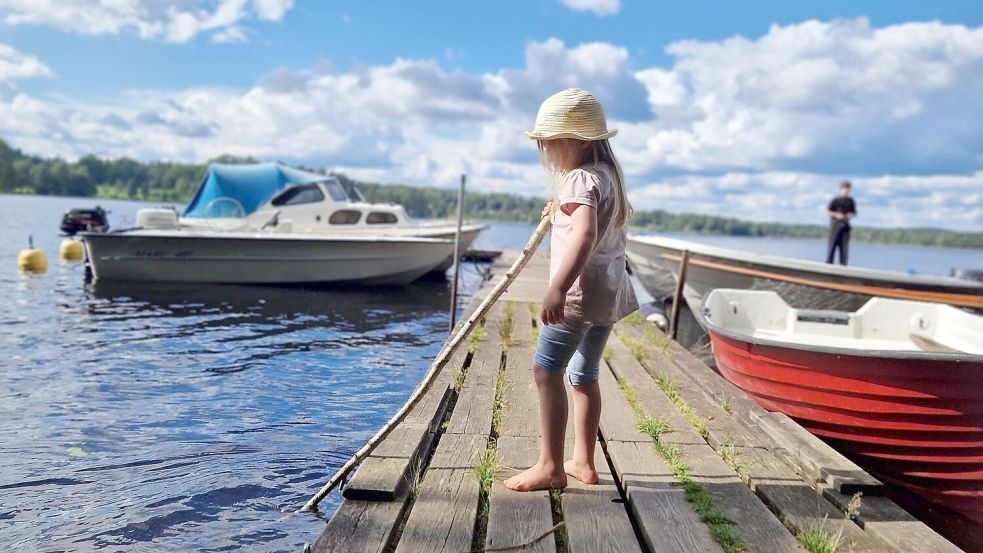 Wasser und Sonne gehören zu einer analogen Kindheit dazu. Foto: Birthe Herbst-Gehrking